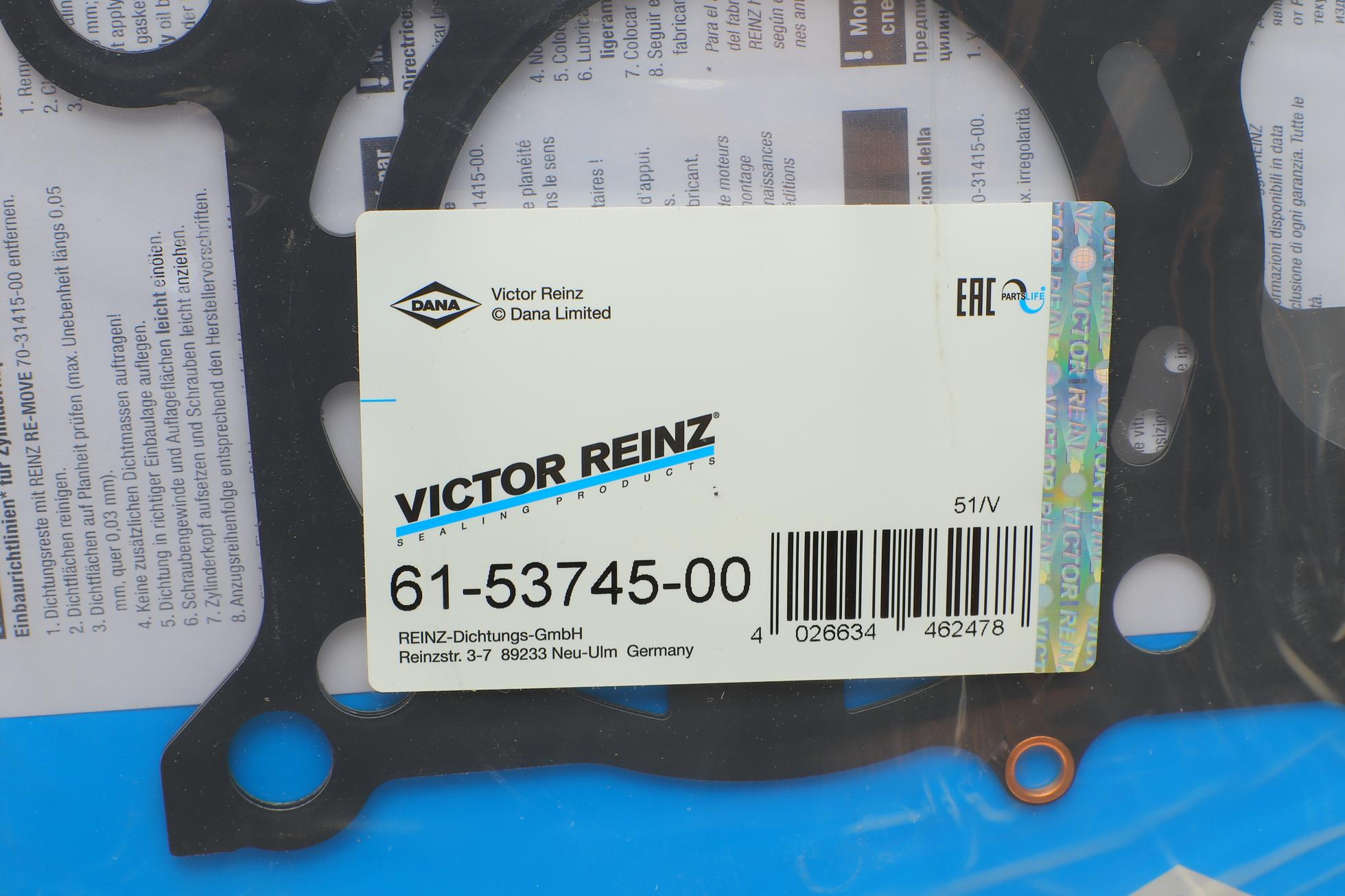 615374500 VICTOR REINZ